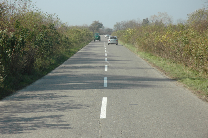 Lokalne saobraćajnice:  OBELEŽAVANJE HORIZONTALNE SIGNALIZACIJE