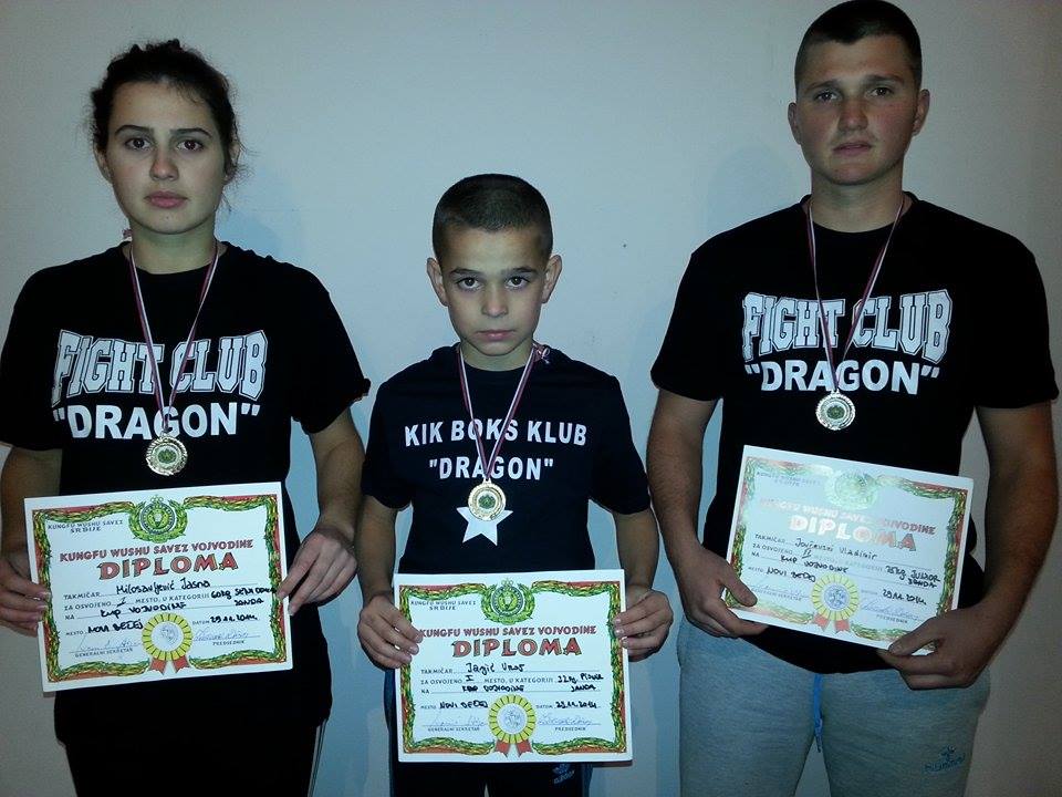 KFK Dragon Sefkerin:  KUNG FU ŠAMPIONI VOJVODINE