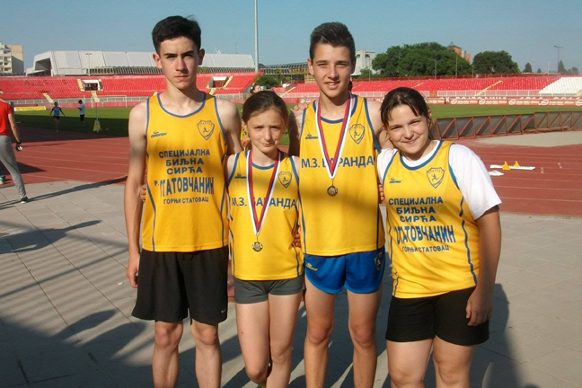 Atletika – Prvenstvo Vojvodine za starije pionire:  DVE MEDALJE ZA SPARTAKOVE ATLETIČARE