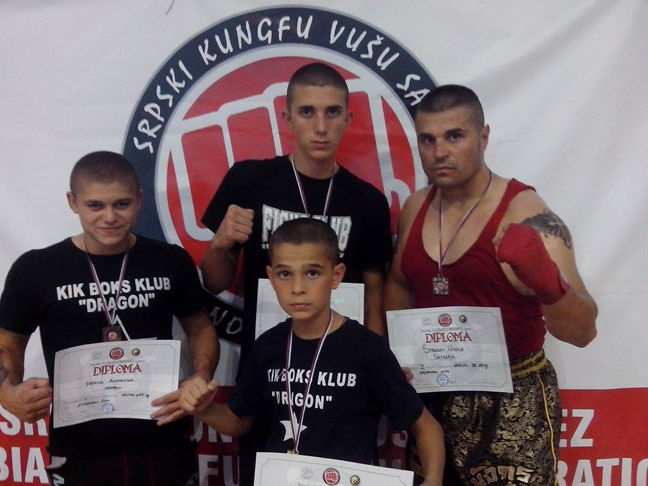 Kung fu vušu Evropski kup: JANJIĆ ŠAMPION, STANOV VICEŠAMPION