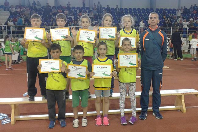 Kids athletics:  OSMO MESTO NA PRVENSTVU SRBIJE