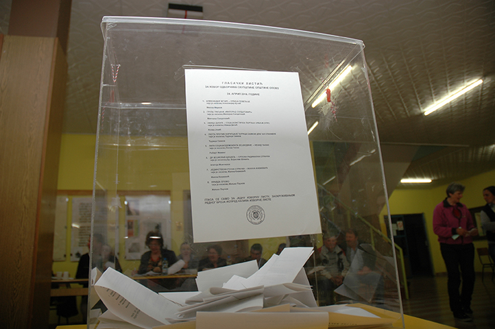 Lokalni izbori 2016:  PONOVLJENI IZBORI NA BIRAČKOM MESTU BROJ 6 U PONEDELJAK