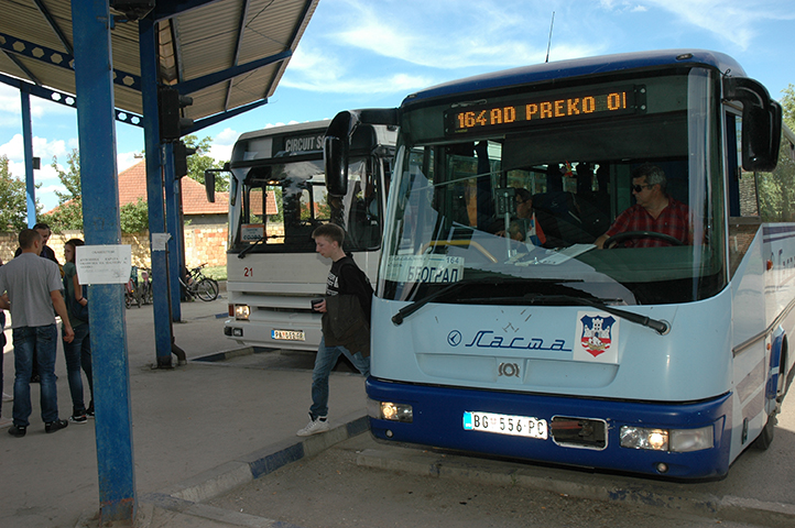 Autobuska stanica Opovo:  LINIJA ZA SOKOBANJU I ZRENJANIN OD 20. JUNA