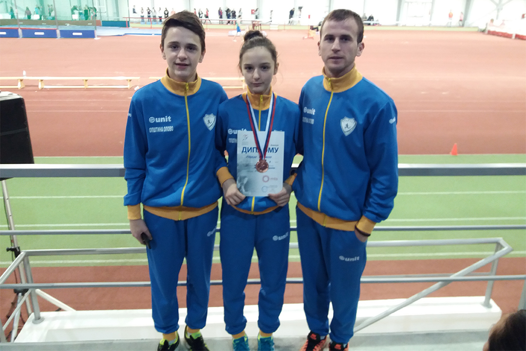 Atletika – Prvenstvo Srbije za starije pionire:  BRONZANA MEDALJA ZA TAMARU RADIN