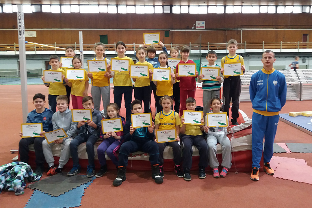 Dečija atletika:  PRVENSTVO VOJVODINE U NOVOM SADU