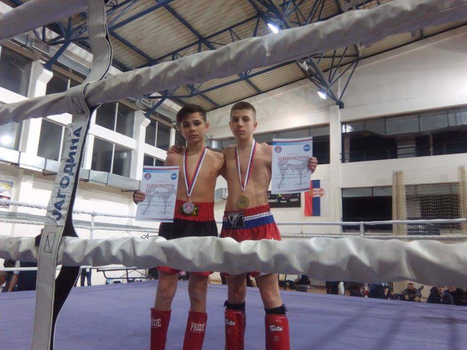 Državno kik boks prvenstvo:  UROŠ JANJIĆ KADETSKI VICEŠAMPION SRBIJE