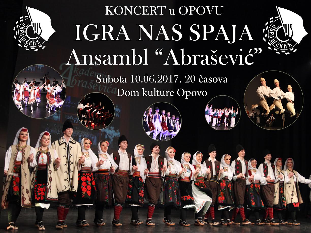 Koncert KUD Abrašević u Opovu:  PRODAJA PREOSTALIH KARATA DANAS OD 17:00 ČASOVA