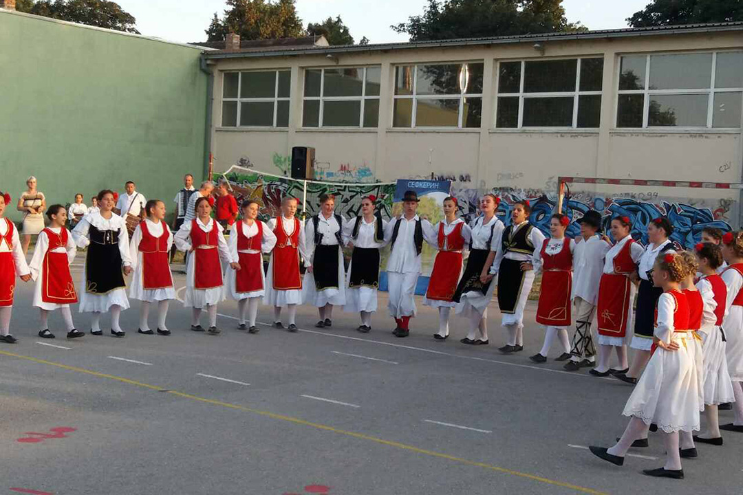 Doček Mandaline:  ODRŽAN KONCERT FOLKLORA U SEFKERINU