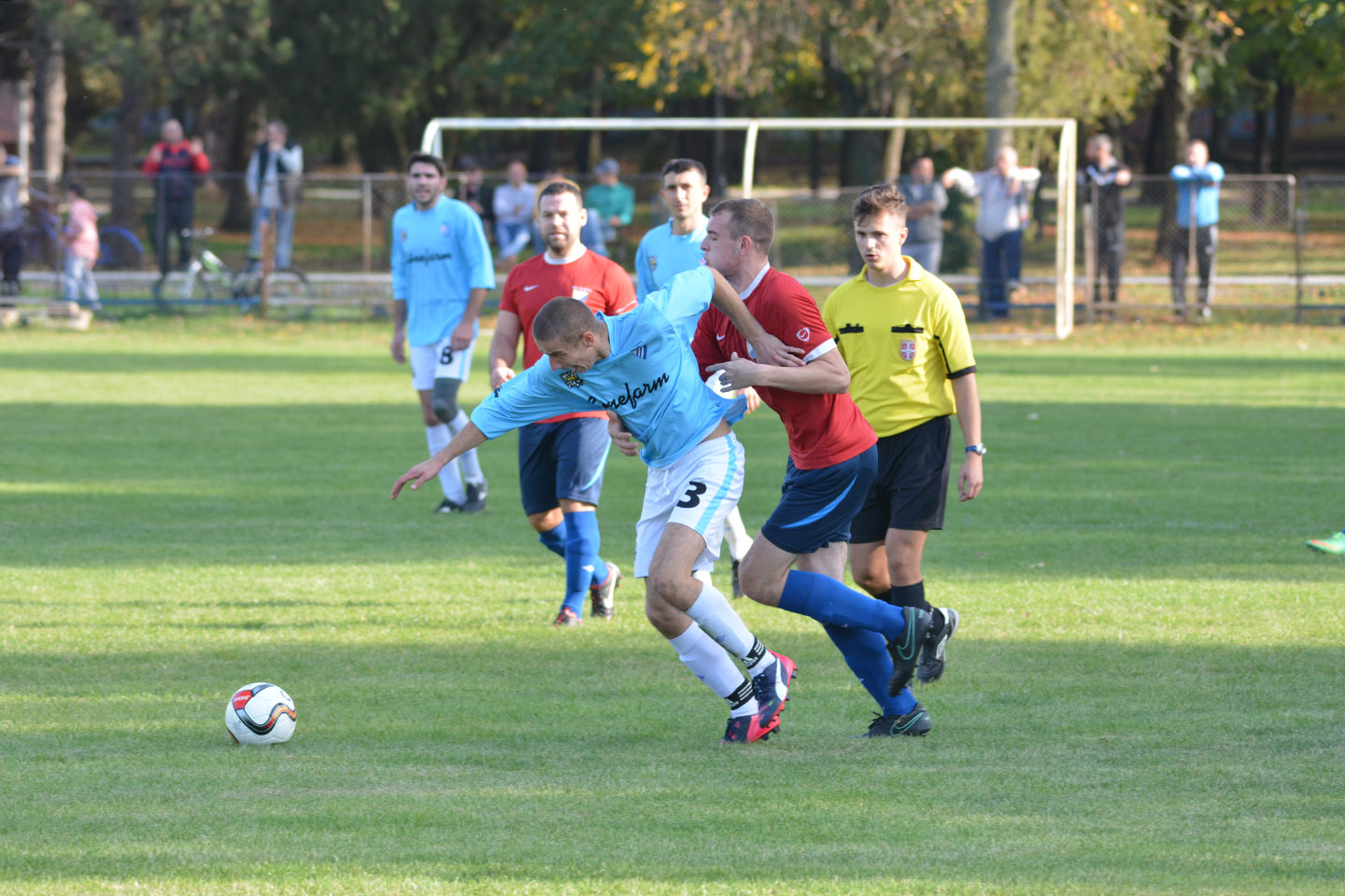 Fudbal – Druga južnobanatska liga Zapad /7. kolo: OMLADINAC  BROJAO DO DEVET, GOSTI SE DRŽALI ZA GLAVU (VIDEO)