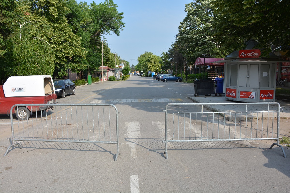 Zatvoren deo ulice Borisa Kidriča:  BEZ SAOBRAĆAJA U CENTRU OPOVA