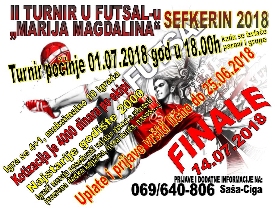 Letnji program:  FUTSAL, GALA KONCERT, MOTO SKUP, PASULJIJADA