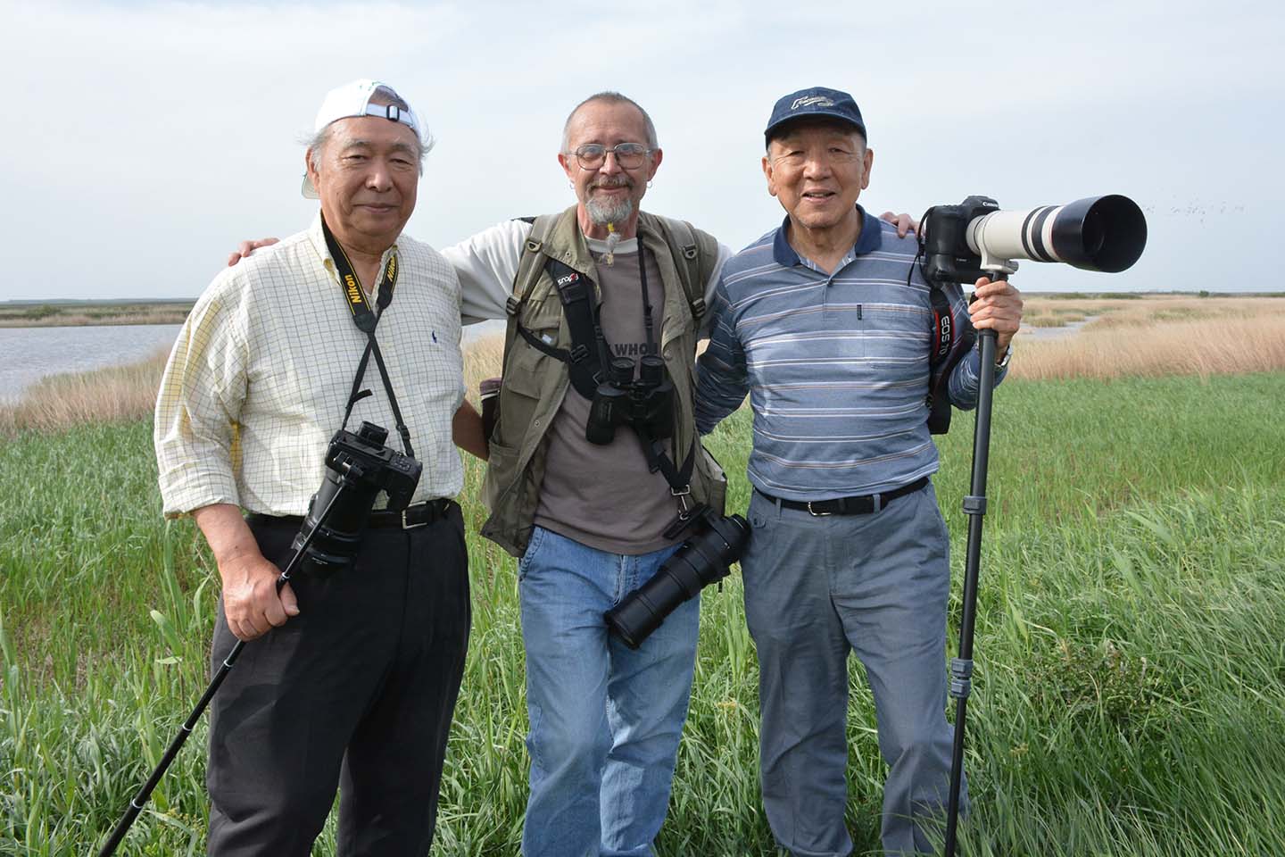 Eko turizam i birdwaching: UGLEDNI GOSTI IZ JAPANA POSETILI OPOVO I BARANDU