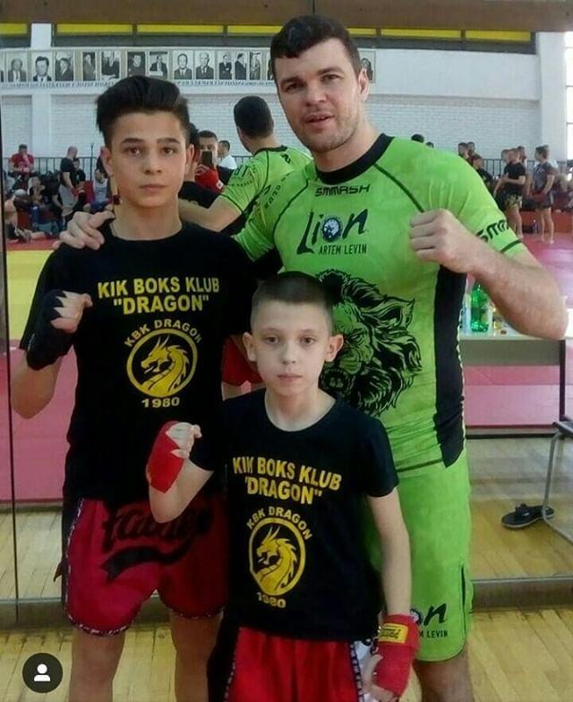 Artem Levin na kik boks seminaru: SEFKERINCI UČILI OD NAJBOLJEG