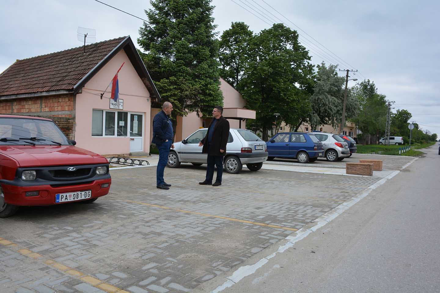 Radovi u Barandi i Opovu: IZGRADNJA PEŠAČKE I PARKING INFRASTRUKTURE