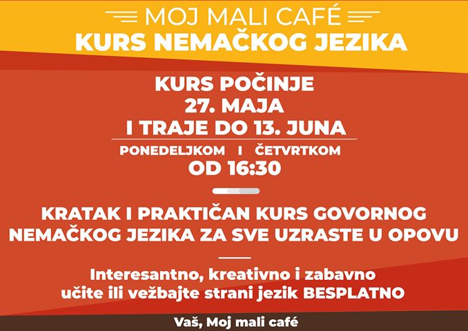 Moj mali cafe: BESPLATNI KURS NEMAČKOG JEZIKA