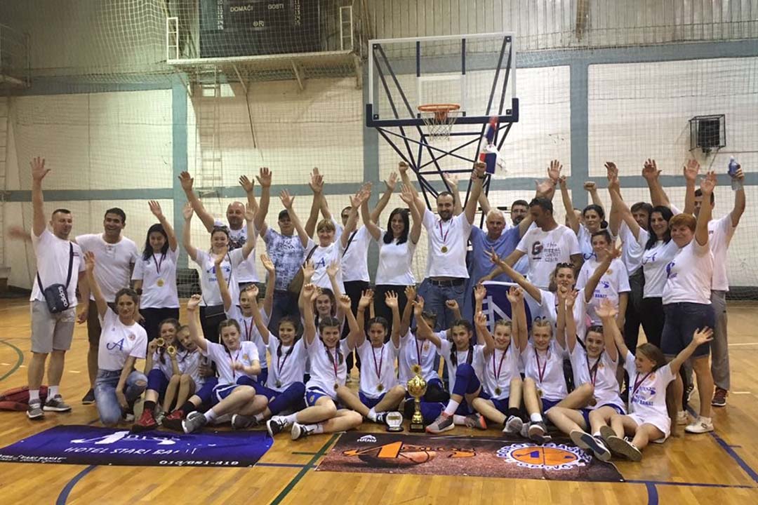 Mlađe pionirke Agros Basketa osvojile prvenstvo KSB: ZLATO OKO VRATA ZA ŠAMPIONKE IZ OPOVA
