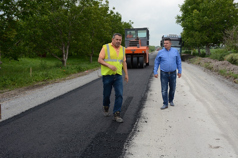 Lokalni put Baranda – Sakule: RADOVI U PUNOM JEKU PO PREDVIĐENOJ PROJEKTNOJ DINAMICI (VIDEO)