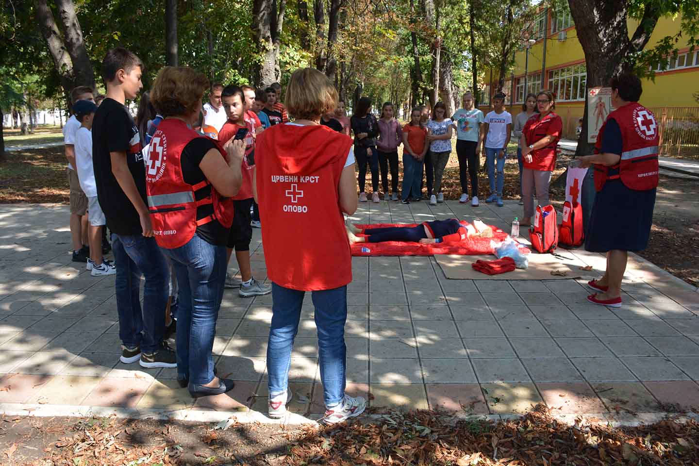 Crveni krst Opovo: SVETSKI DAN PRVE POMOĆI, SLOGAN „SVAKO IMA PRAVO“