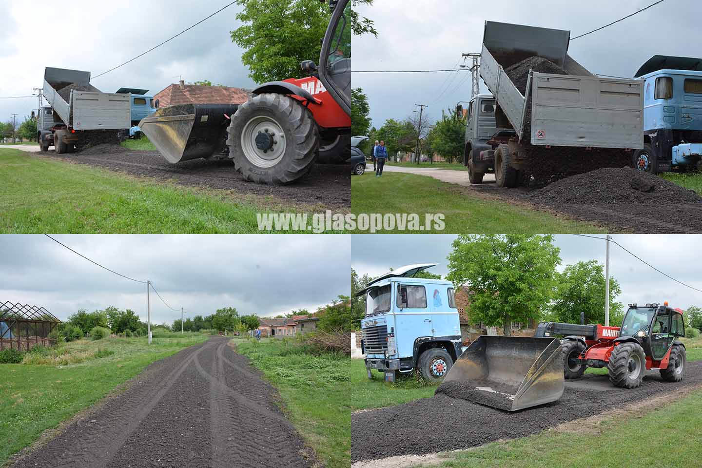 Uređenje ulica u Sakulama: GREBANI ASFALT ZA ULICE VUKA KARADŽIĆA I NUŠIĆEVU (VIDEO)