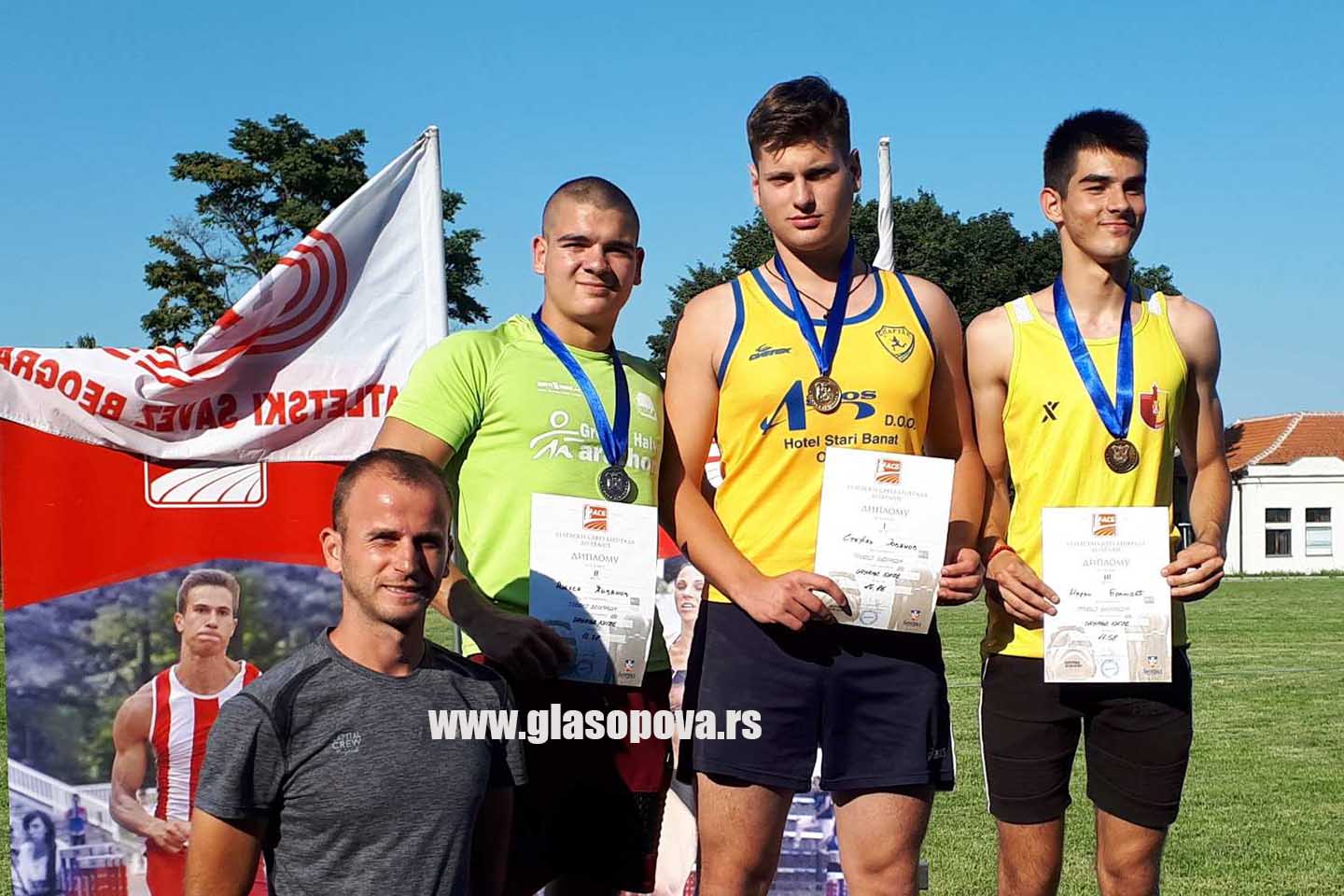 Atletski miting Trofej Beograda: ZLATO ZA JOVANOVA, RADIN ČETVRTA