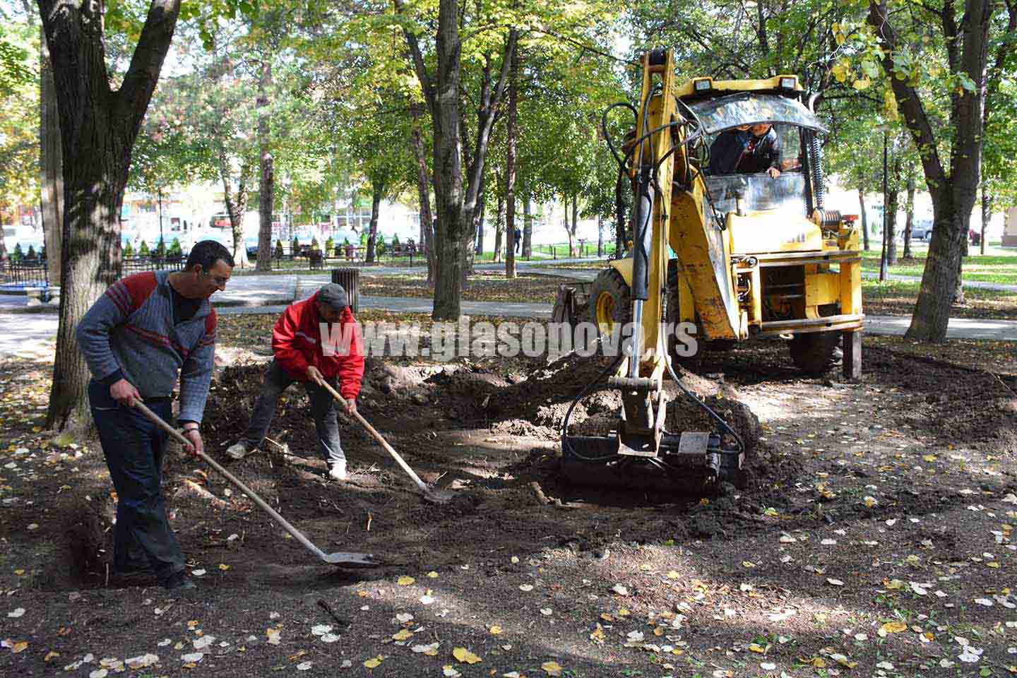 Parkovski šah: OPOVAČKI PARK DOBIJA ŠAHOVSKU TABLU