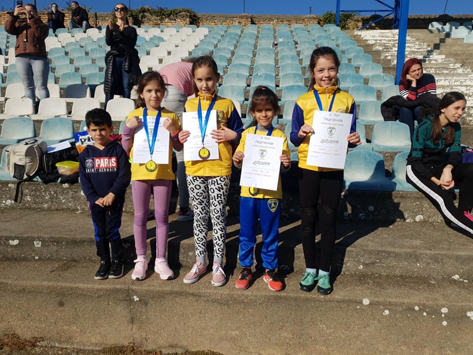 Ulična trka u Pančevu: ŽETVA MEDALJA OPOVAČKIH ATLETIČARA