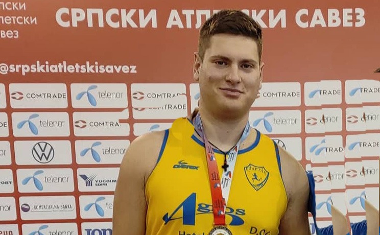 Stefan Jovanov dvoranski državni prvak: Novi lični rekord i norma za Balkansko prvenstvo