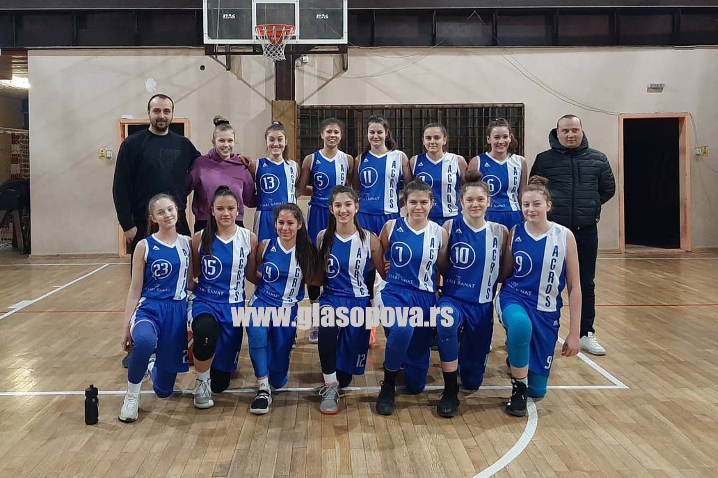 Košarka KSB prvenstvo 8. kolo: Kadetkinje Agros Basketa ubedljive, poraz mlađih pionirki