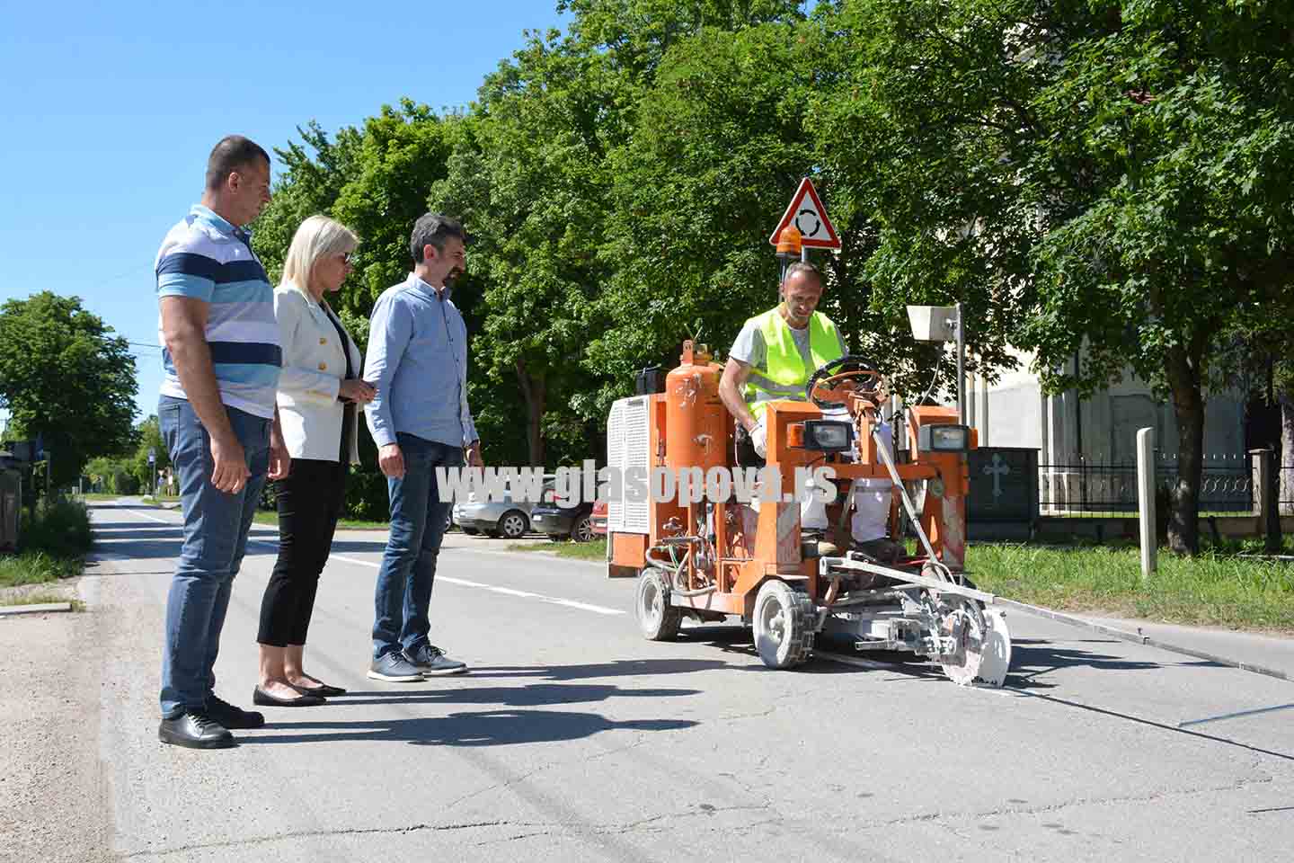 Horizontalna saobraćajna signalizacija: Obeležavanje lokalnih puteva