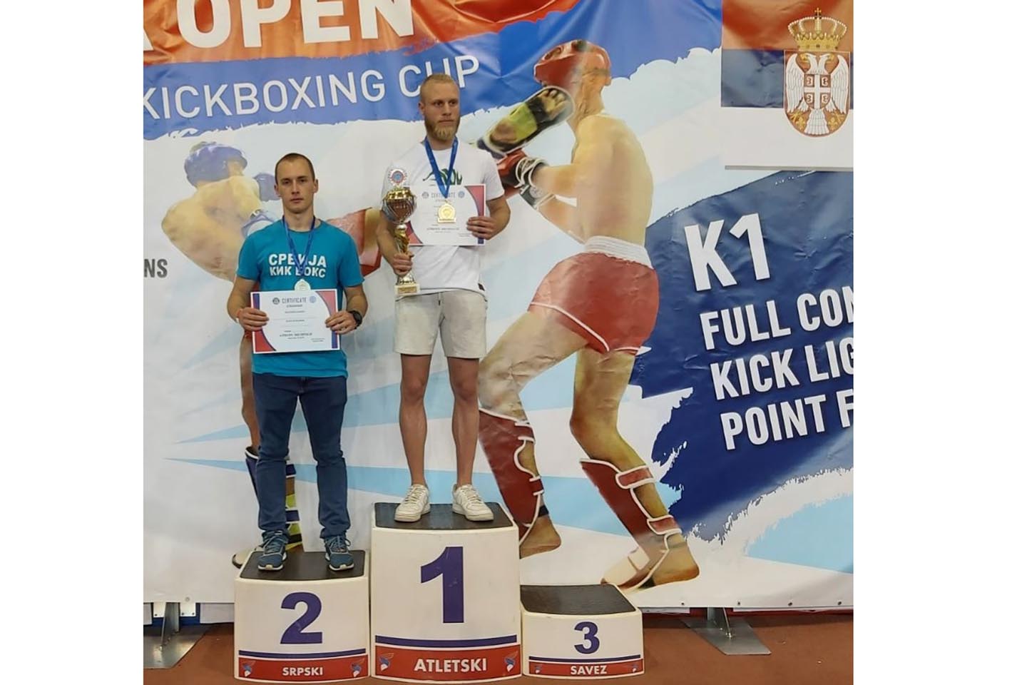 Kik boks Serbia Open: Dva srebra i jedna bronza za Sefkerince