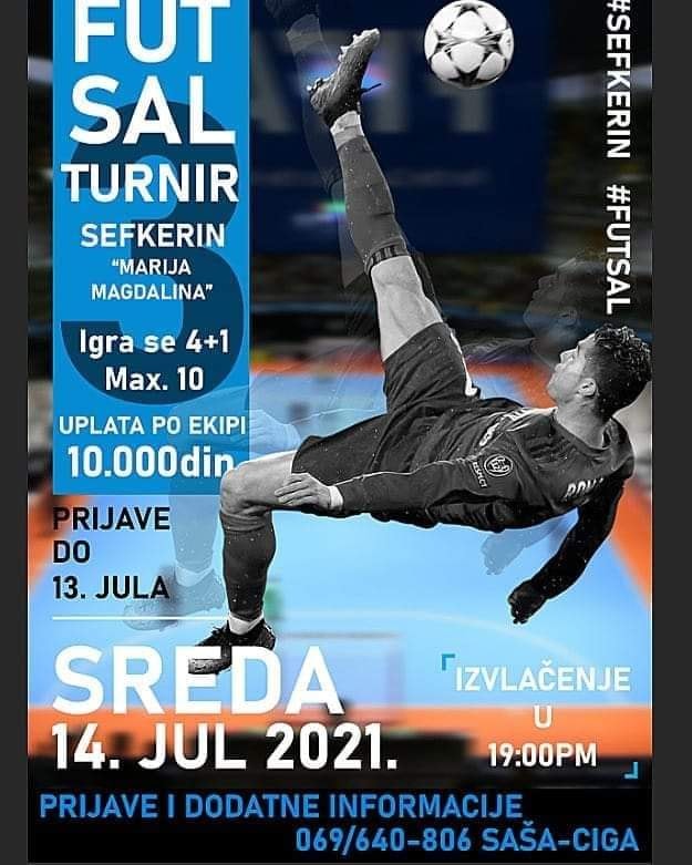 Futsal: Najava turnira u Sefkerinu