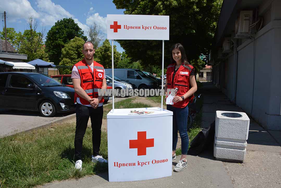 Crveni krst Opovo: Danas akcija dobrovoljnog davanja krvi
