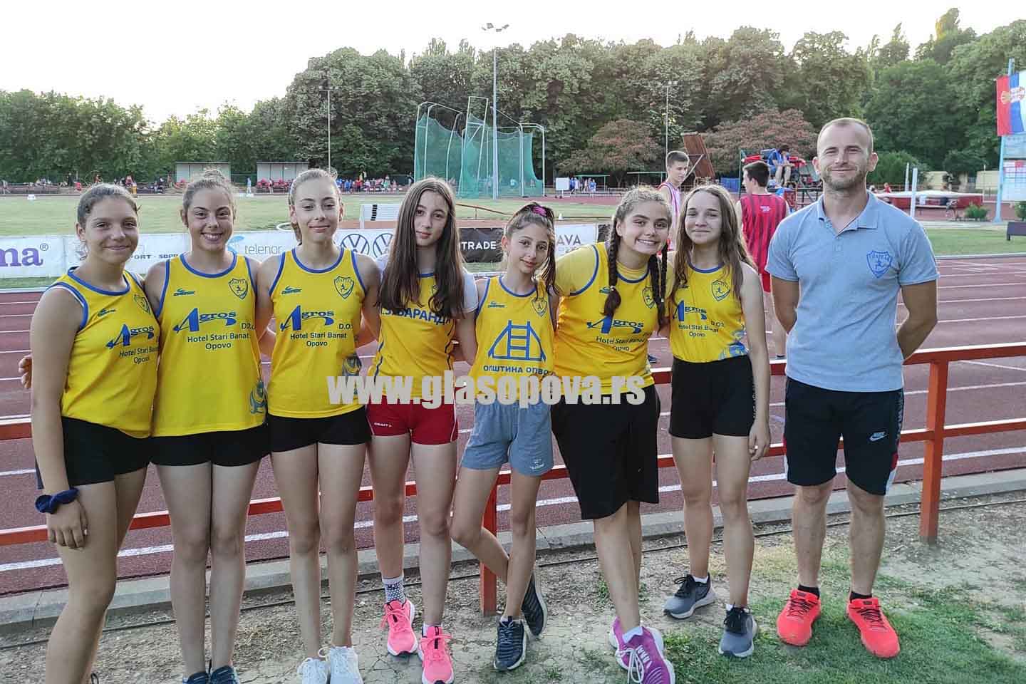 Atletika ekipno prvenstvo Srbije: Spartakove pionirke osvojile 15. mesto