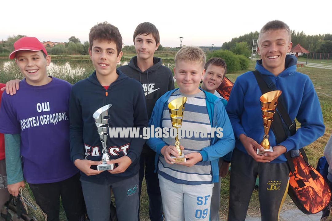 Sportski ribolov: U Opovu održan Prvi fider kup za kadete