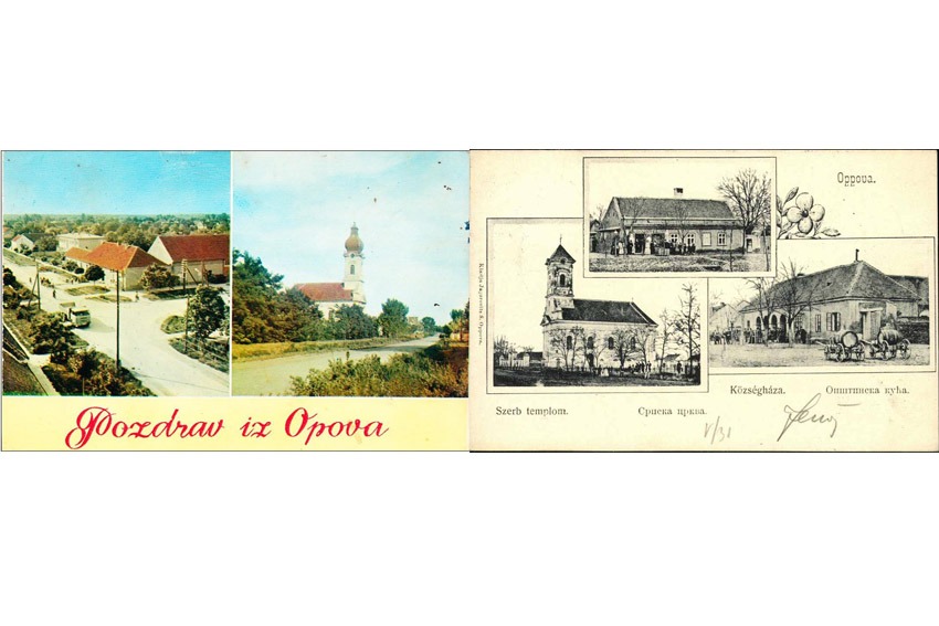 Istorijski pogled: Razglednice Opova iz 1904. i 1967. godine