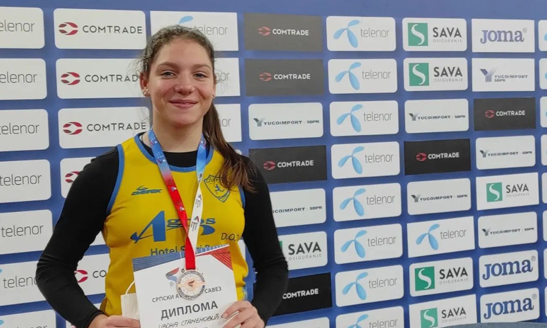 Atletika: Bronza za Ivonu Stamenović na pionirskom prvenstvu Srbije