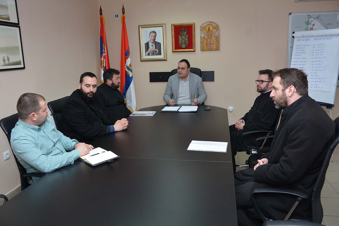 Kabinet predsednika opštine: Radni sastanak sa predstavnicima verskih zajednica (video)