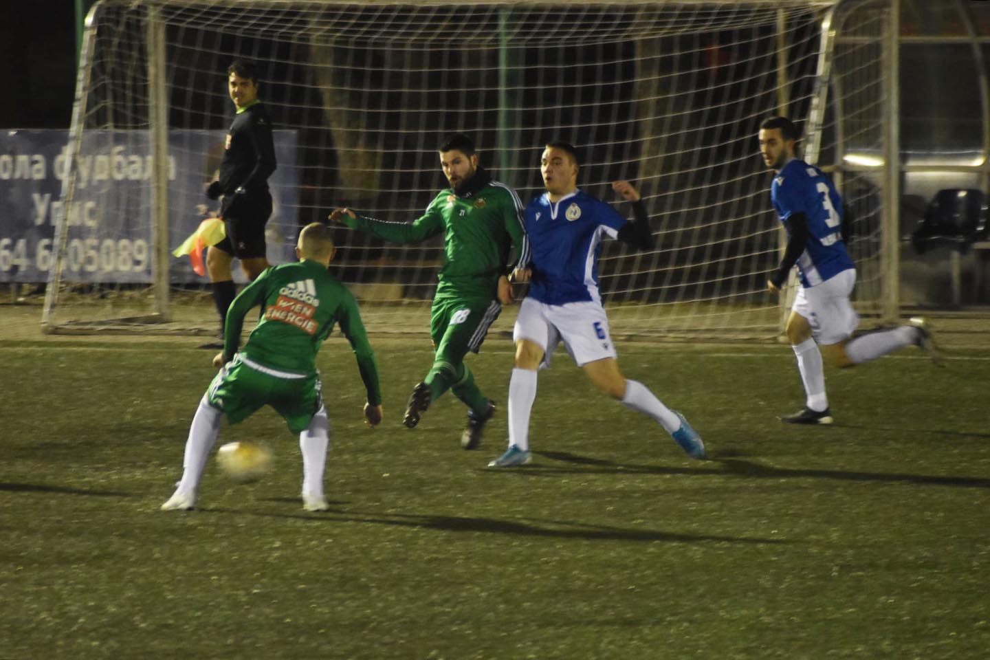 Fudbalske pripreme: Tempo odigrao utakmicu na veštačkoj travi i pod reflektorima