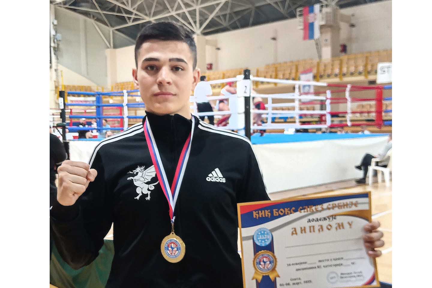 Kik boks: Uroš Janjić šampion Srbije