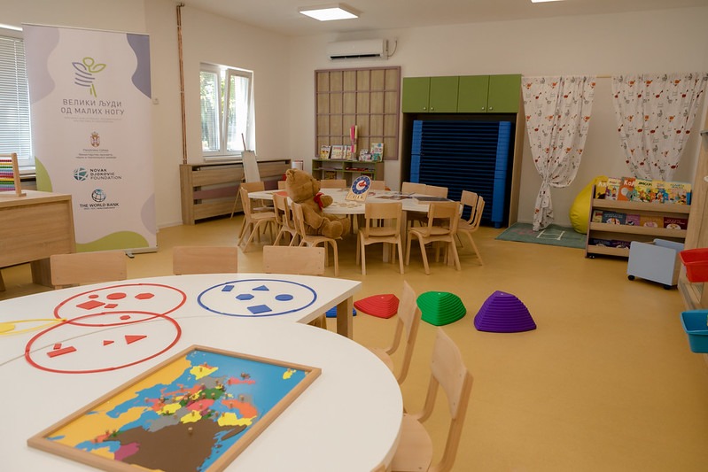 Predškolska ustanova „Bambi“ Opovo: Adaptirane i opremljene dve radne sobe