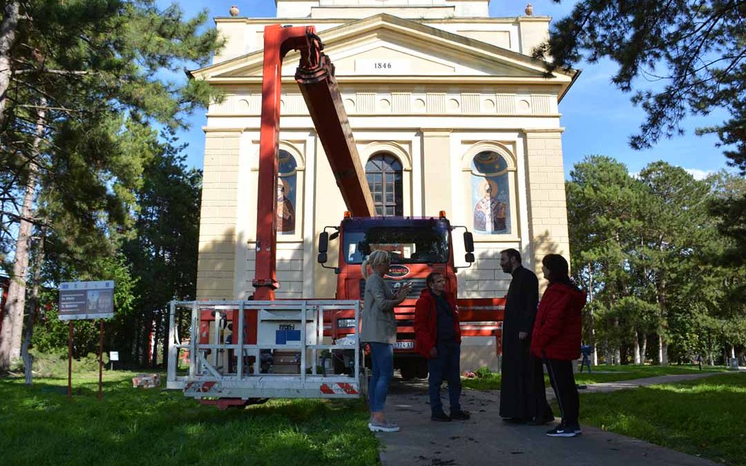 SPC Sakule: Renoviranje crkvenog tornja