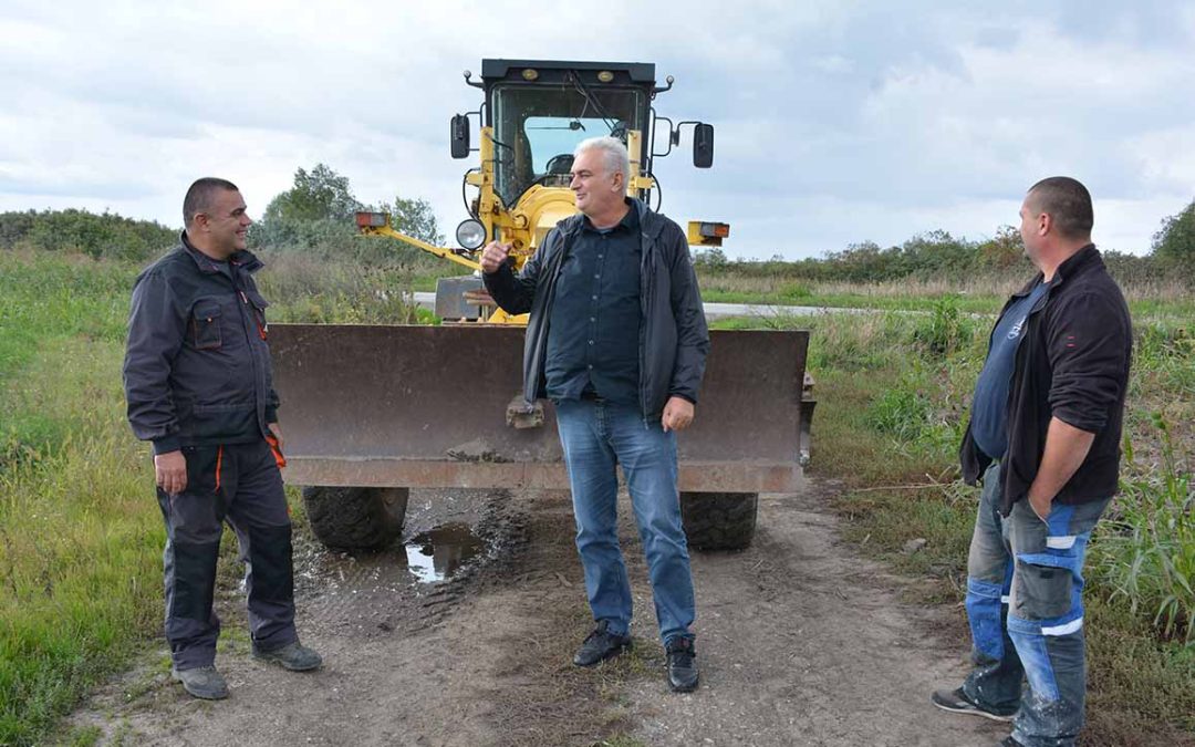 Poljoprivreda: Ravnanje atarskih puteva u baranđanskom ataru