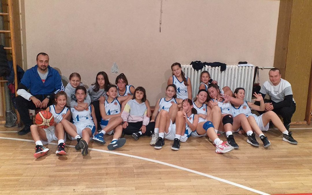 Košarka: Pobeda mlađih pionirki Agros Basketa na startu lige