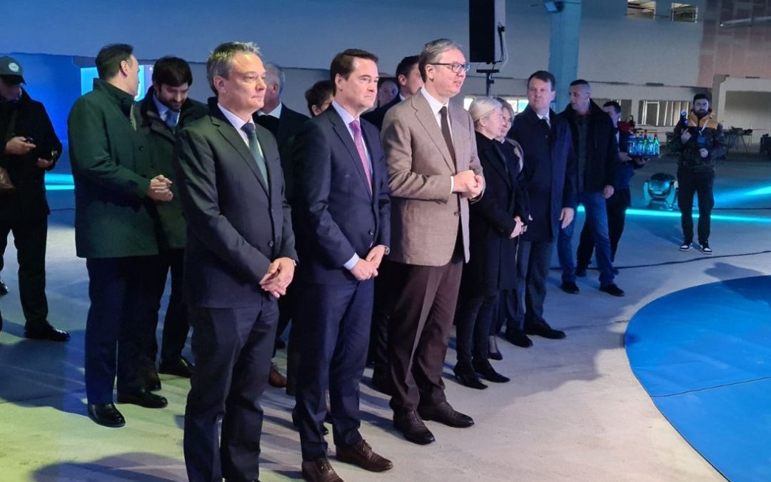 Vučić posetio Pančevo: Nemački ZF započeo radove na izgradnji druge fabrike u Pančevu