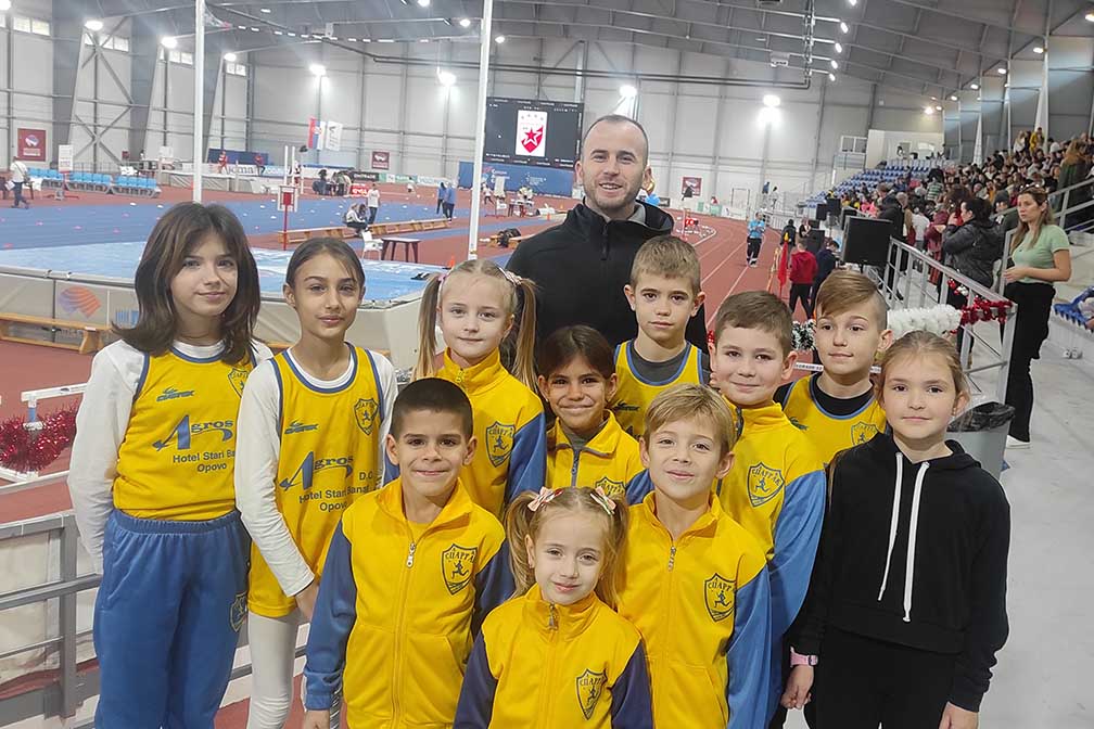 Atletika: Filip Stanković u Abu Dabiju, Spartakova najmlađa ekipa na Zvezdinom Novogodišnjem mitingu