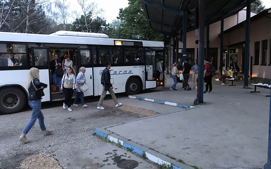 Autobuska stanica Opovo: Prodaja markica za februar