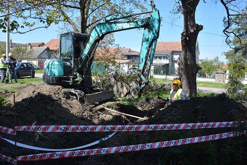 Rekonstrukcija vodovoda u Opovu: U subotu isključenje vode u delu Šumske ulice
