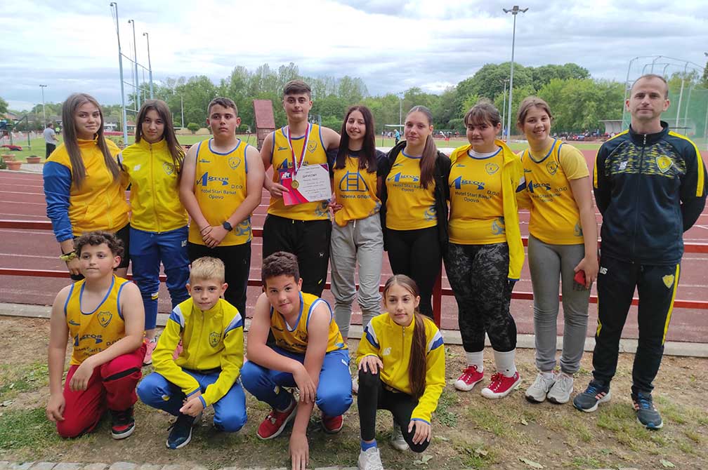 Atletika: Prvenstvo Vojvodine za starije pionire