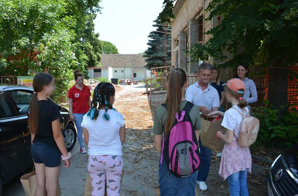 Crveni krst: Petodnevni odmor za četvoro dece iz Opštine Opovo