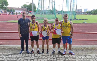 Atletika: Prvenstvo Vojvodine za mlađe pionire, tri medalje za Spartak